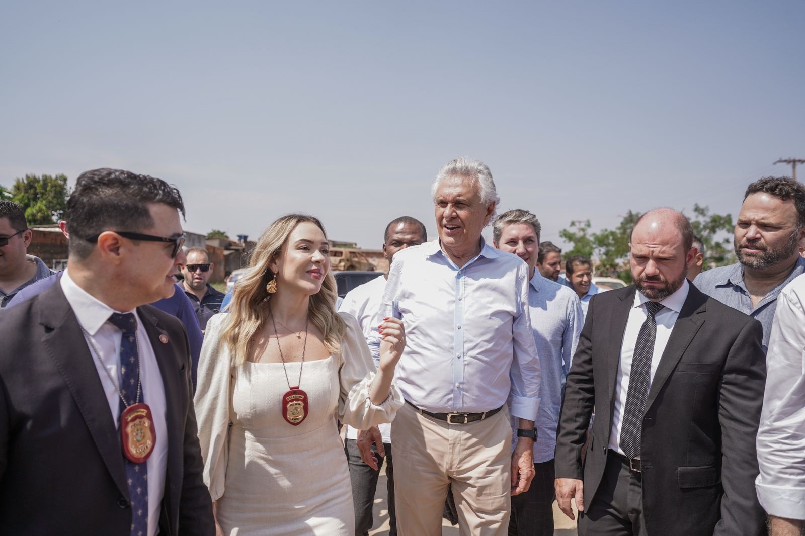 Caiado inaugura novas instalações da Deam em Águas Lindas e destaca “tolerância zero” à violência contra mulher