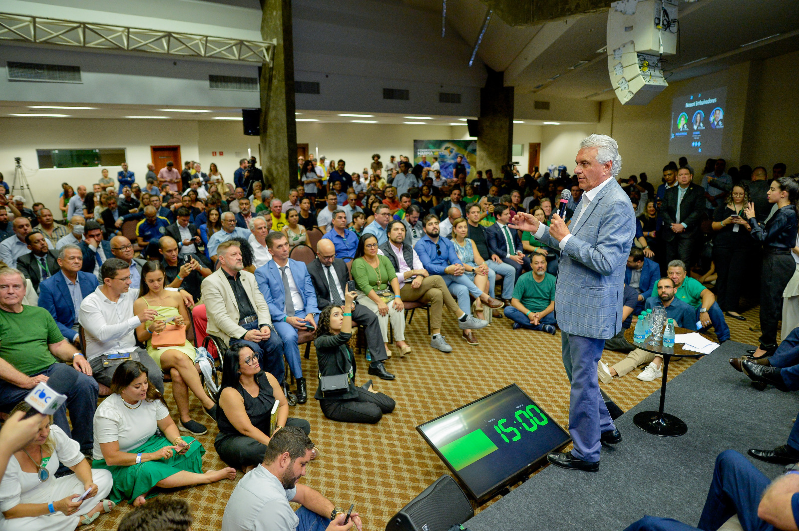 “Goiás não tem nenhum palmo de terra sob comando de facções ou milícias”, destaca Caiado em congresso sobre desafios nacionais