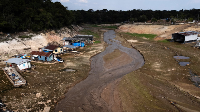 ‘Sem água, não tem vida’: seca na Amazônia brasileira aumenta o temor pelo futuro