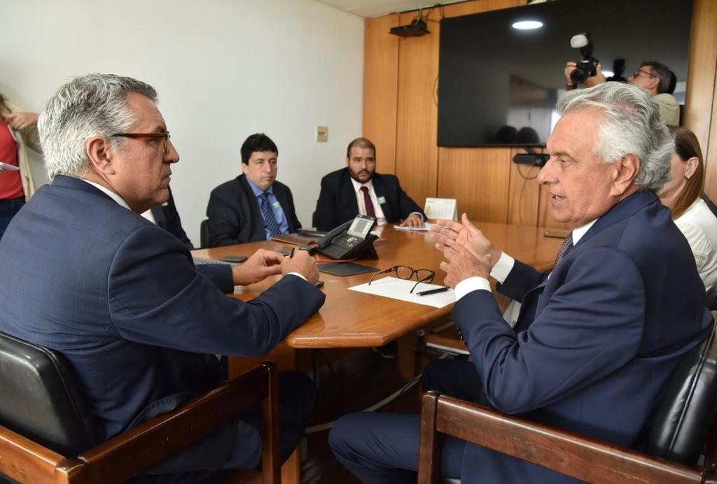 Foto da primeira reunião em que o governador pede ajuda da União para o subsídio. Fevereiro de 2023A foto da primeira reunião em que o governador pede ajuda da União para o subsídio. Fevereiro de 2023