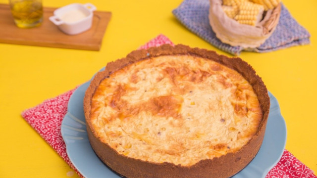 Veja como preparar uma deliciosa Torta de Milho Salgada