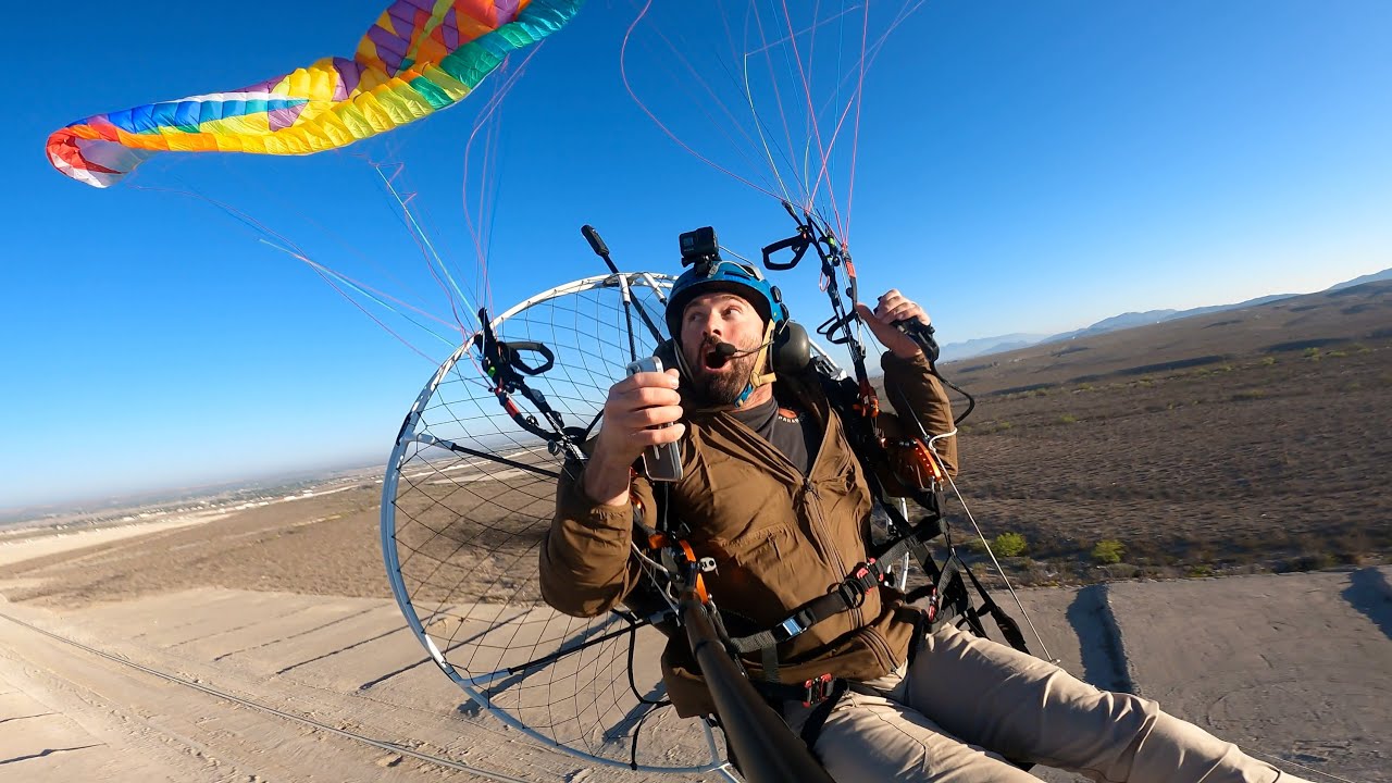 YouTuber sofre grave acidente em queda de paraglider filmada; assista