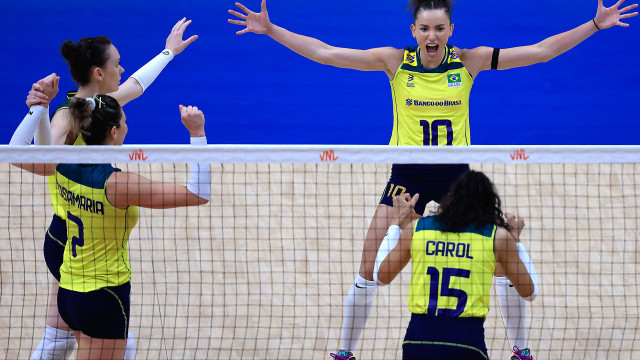 Brasil vence Japão de virada e mantém invencibilidade na Liga das Nações Feminina de vôlei