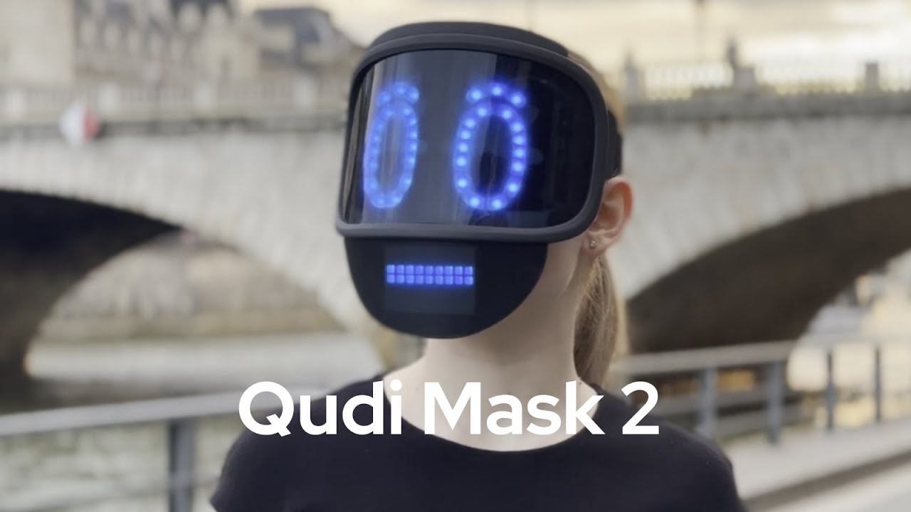 ‘Emoji’ na vida real? Qudi Mask 2, a máscara que automatiza emoções