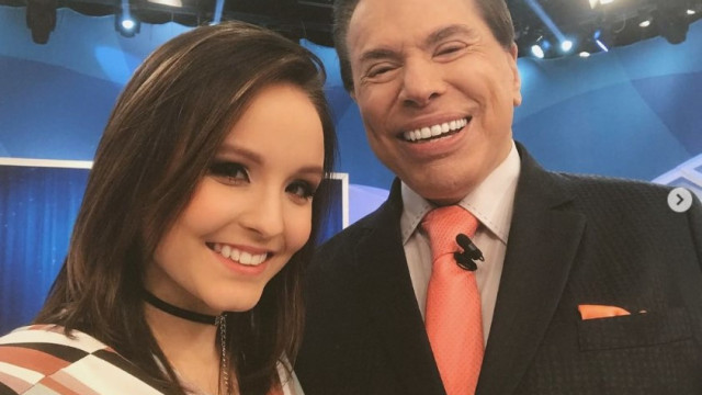 Larissa Manoela presta homenagem a Silvio Santos