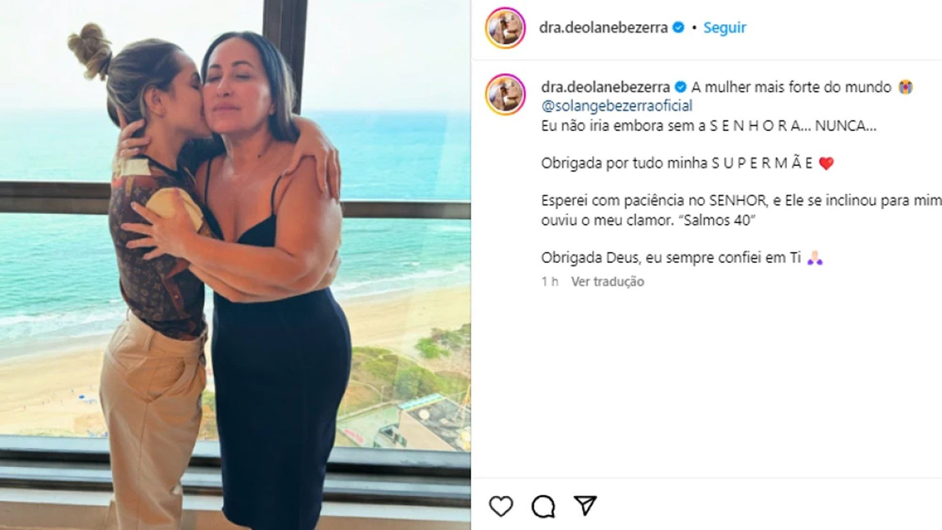 Deolane Bezerra posta em rede social após cerca de 20 dias presa; veja