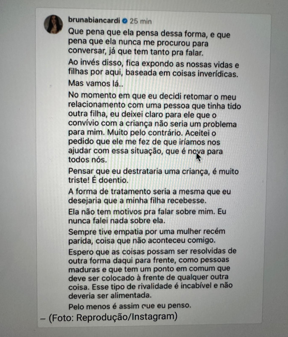 Amanda Kimberly e Bruna Biancardi se envolvem em polêmica na web