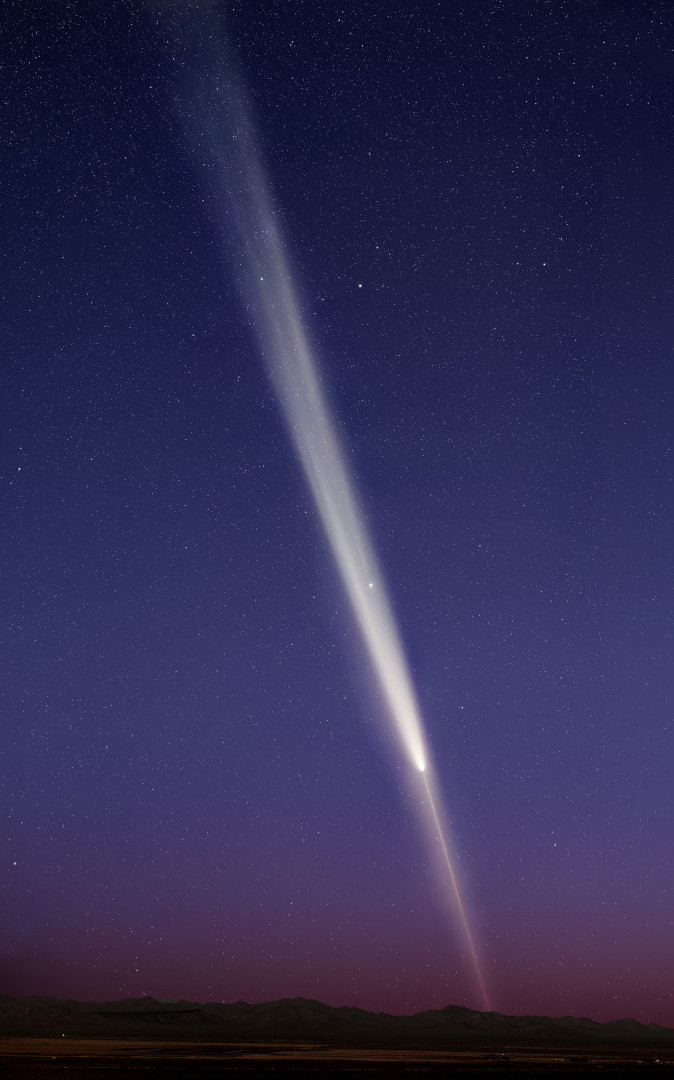 NASA compartilha fotografia incrível do cometa C/2023 A3