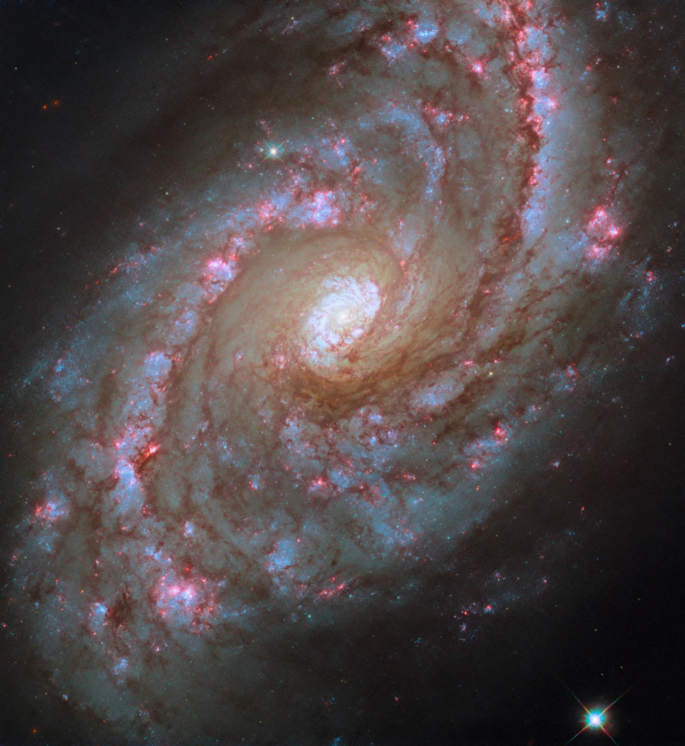 Telescópio Hubble capta fotografia incrível de galáxia espiral