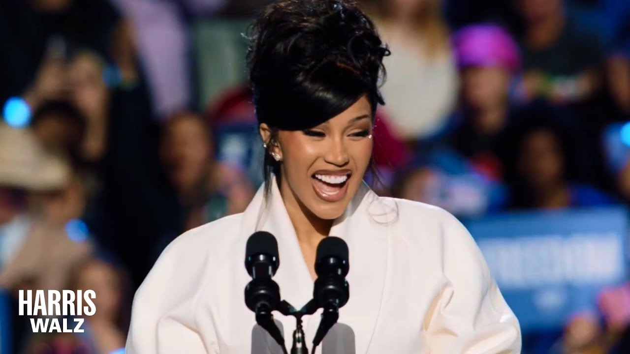 Cardi B sobre Kamala Harris: "Acredito em cada palavra que diz"