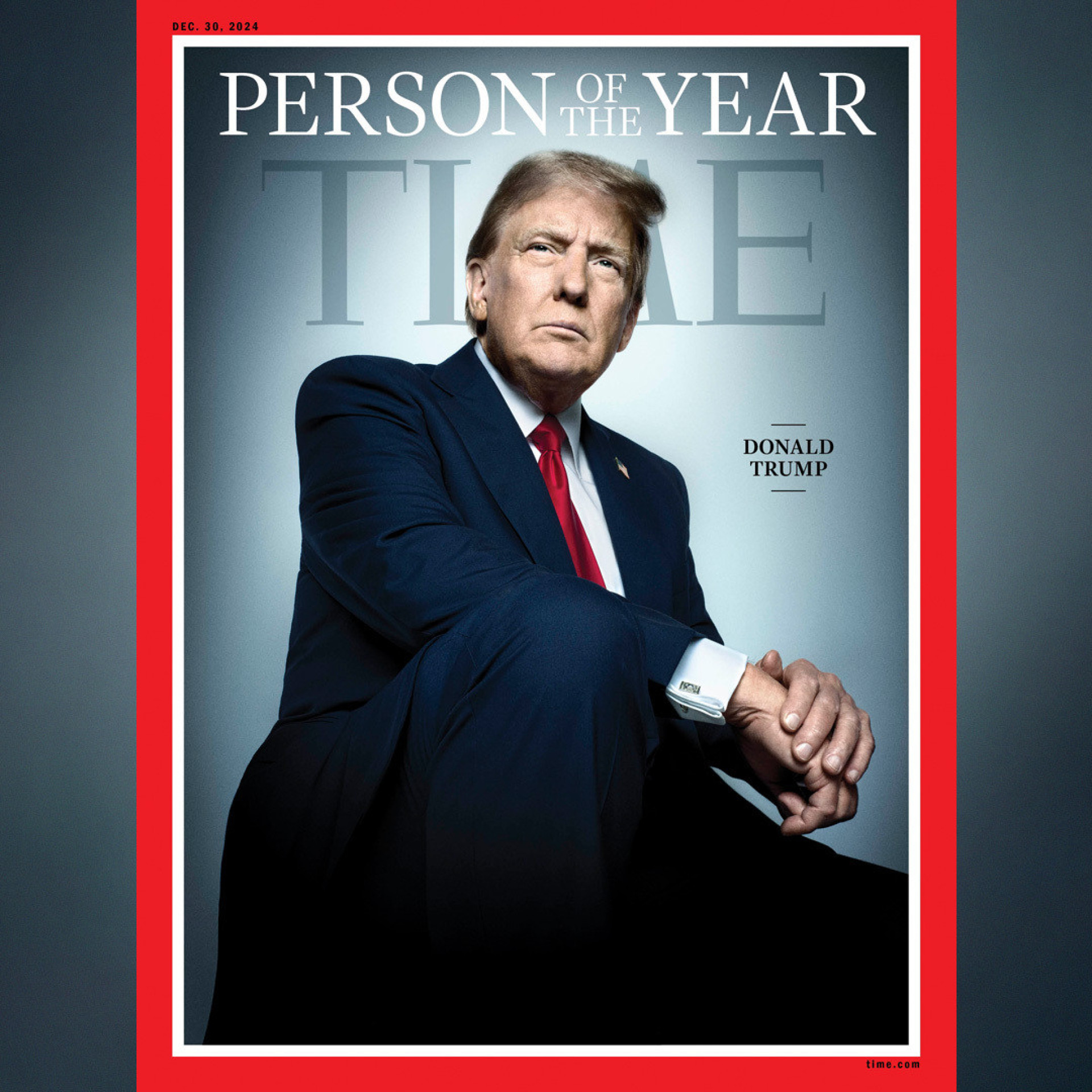 Donald Trump é novamente eleito Personalidade do Ano pela Time