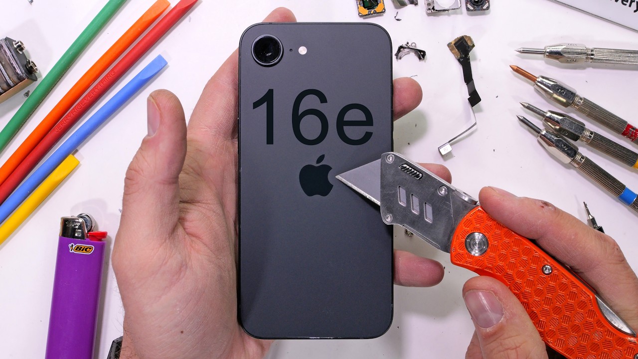 Veja o teste de resistência ao iPhone 16e! Será que passou?