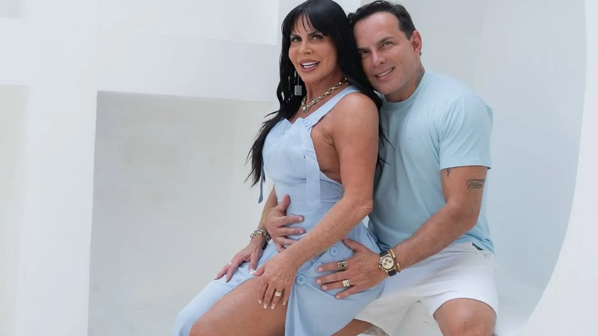 Gretchen e Esdras desistem do Power Couple