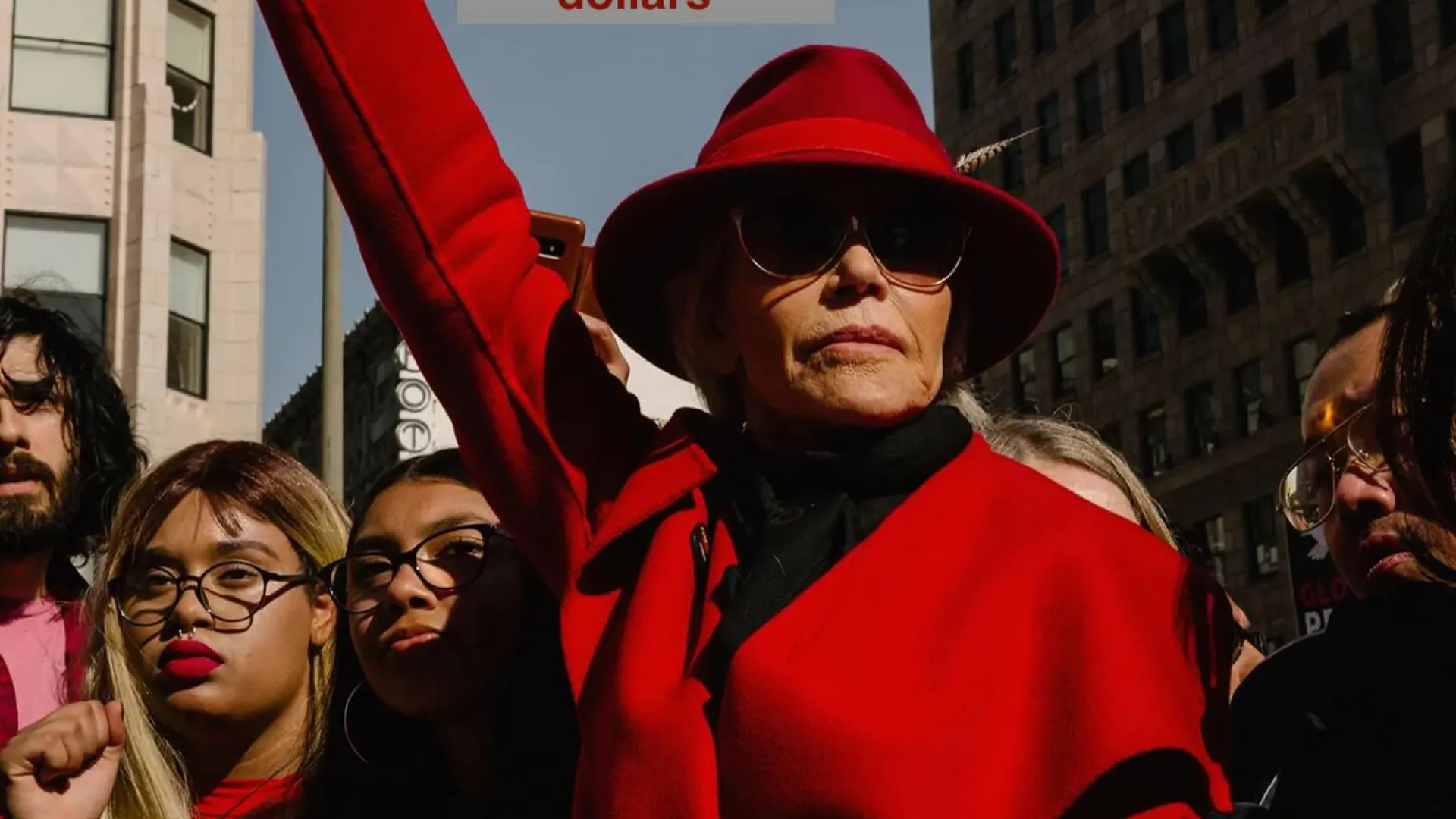 Jane Fonda acusa Trump de destruir chances de enfrentar crise climática