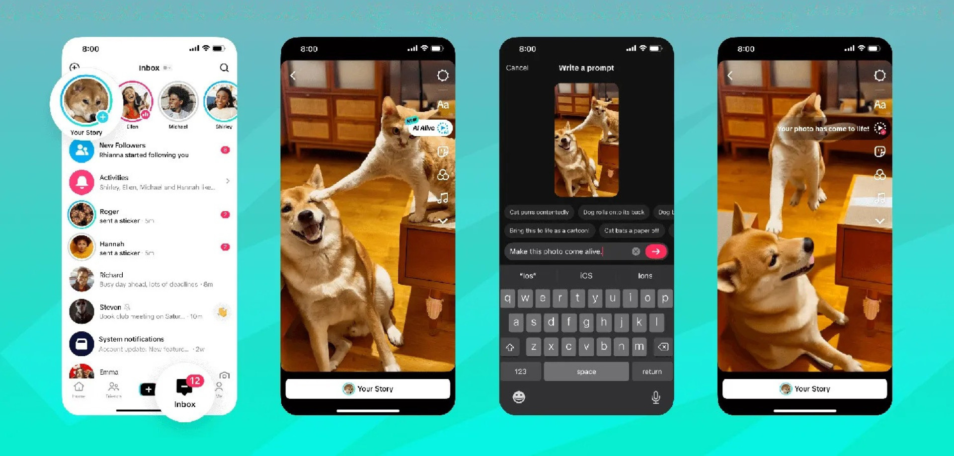 Novo filtro do TikTok é capaz de criar vídeos a partir de fotografias