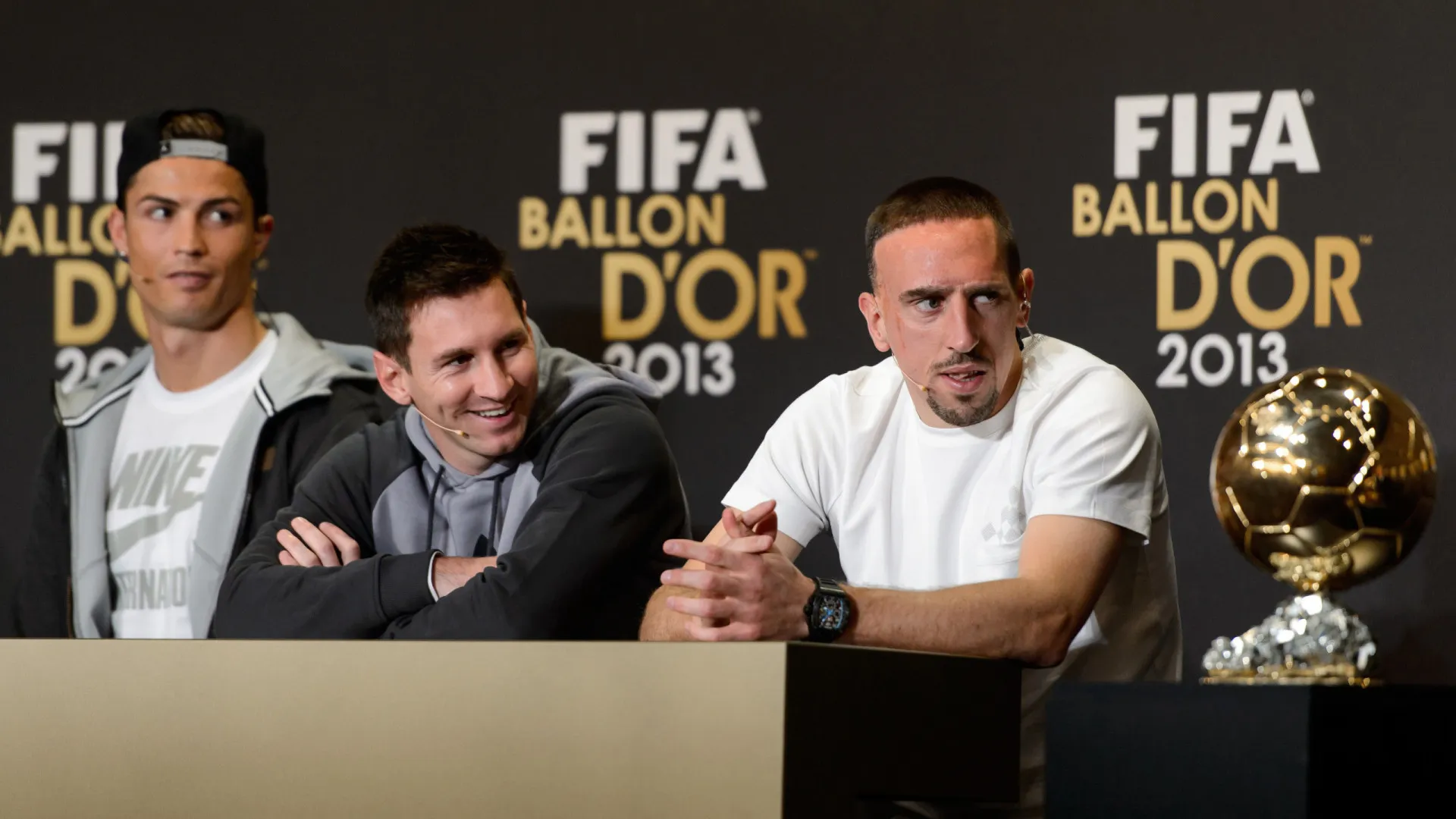 Franck Ribéry ataca Cristiano Ronaldo sobre Bola de Ouro