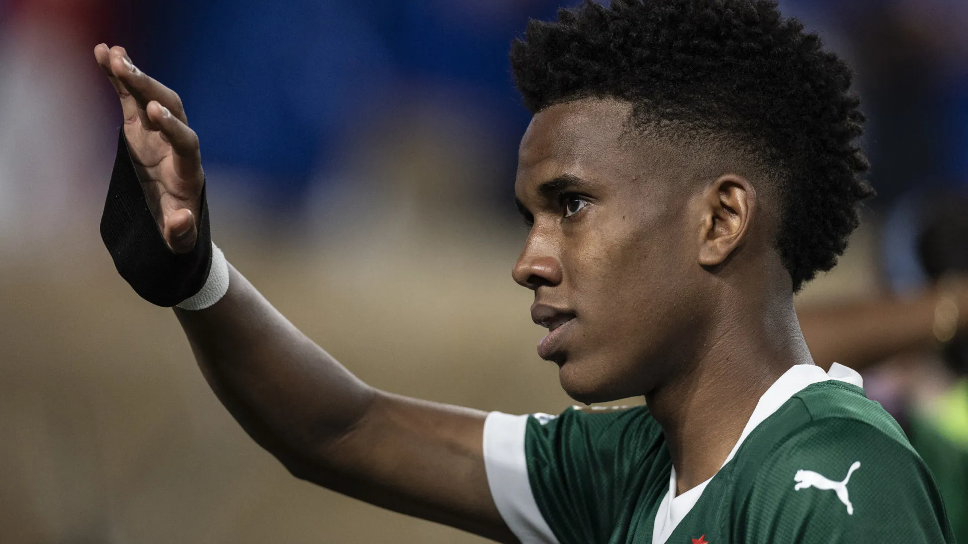 Estêvão deixa o Palmeiras com ‘o coração quebrado’ após eliminação na Copa