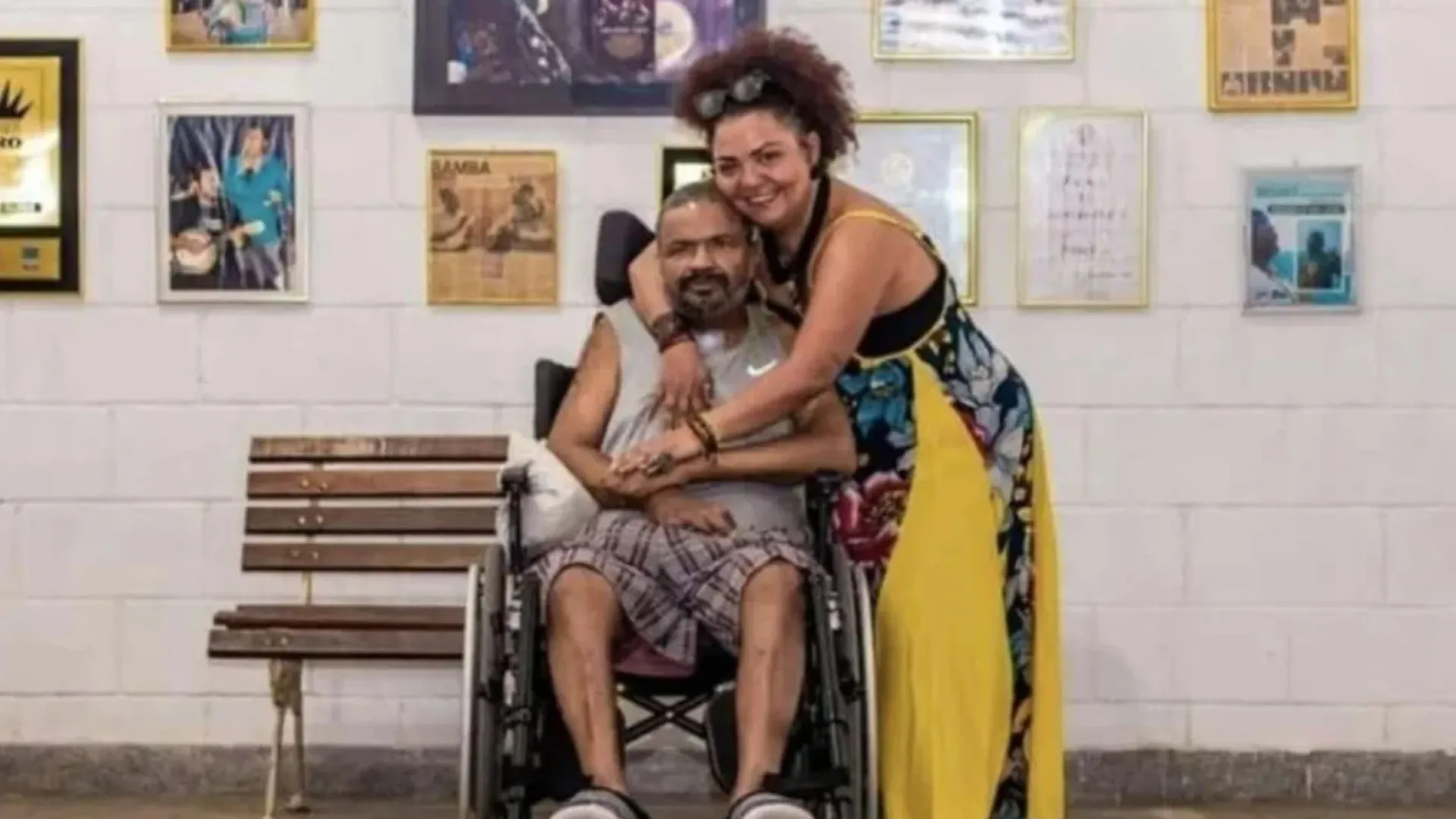 Mulher de Arlindo Cruz permaneceu ao lado do sambista até o fim