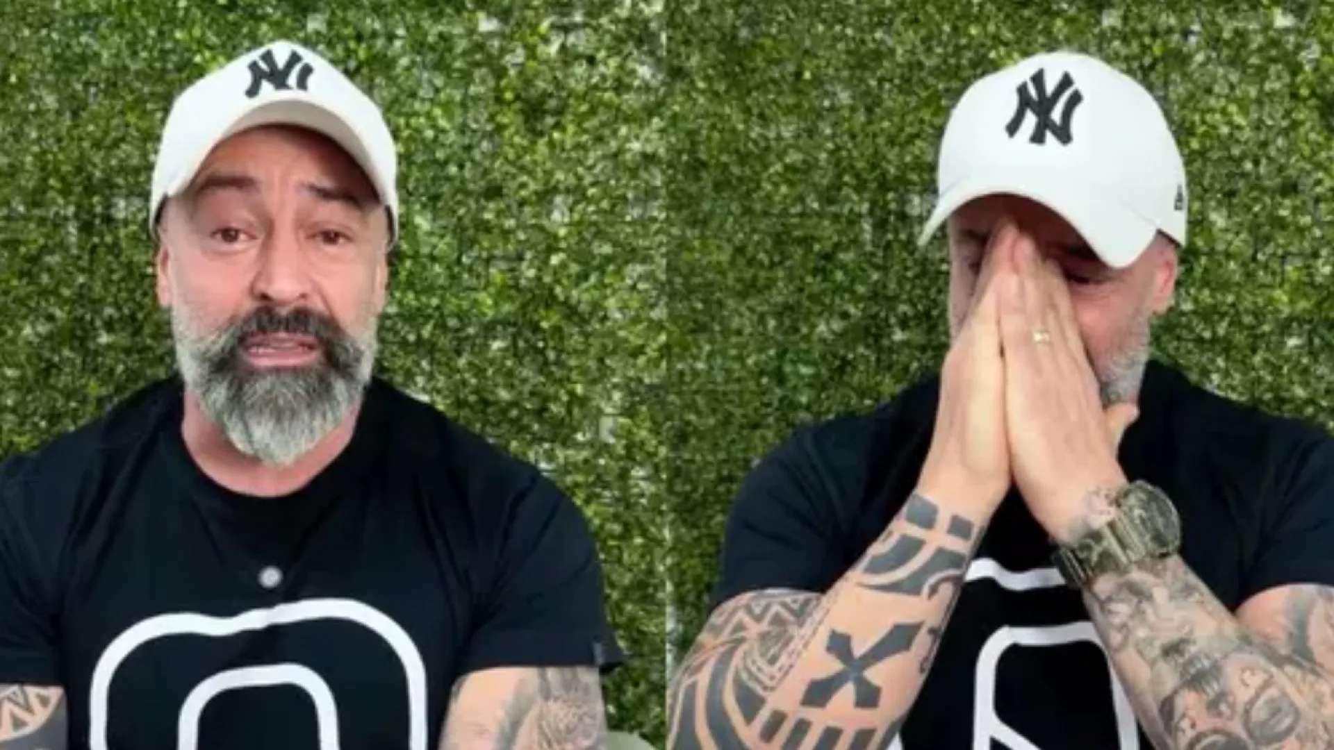 Humorista se pronuncia e chora após condenação por estupro da filha; veja