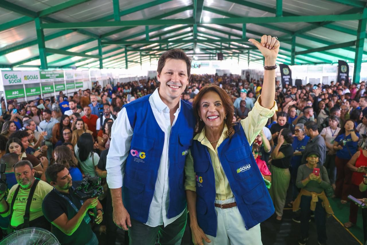 Gracinha Caiado e Daniel Vilela abrem evento do Goiás Social em Cidade Ocidental