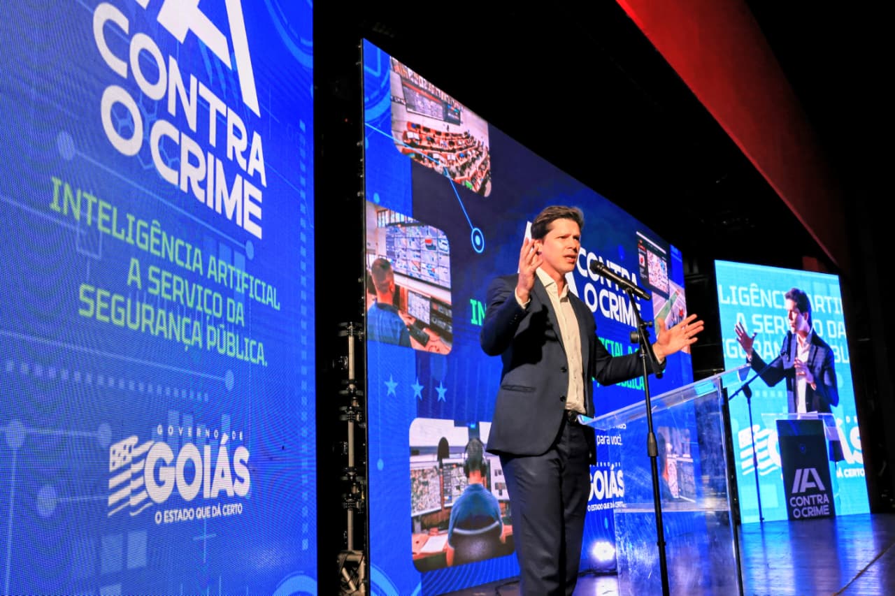 “Goiás inaugura um novo modelo de combate à criminalidade”, afirma Daniel Vilela sobre o IA Contra o Crime