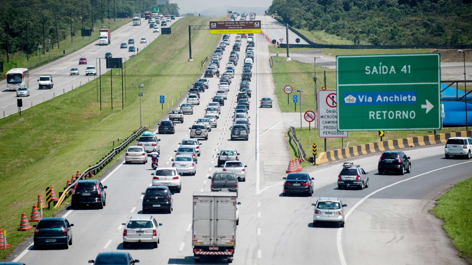 Anchieta e Imigrantes terão pedágio free flow com cobrança nos dois sentidos a partir de julho