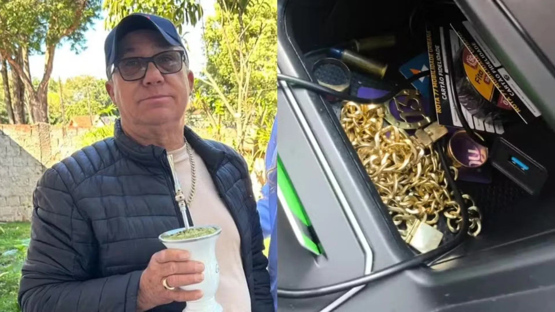 Neto cruza 670 km para matar o avô e roubar jóias de ouro da família