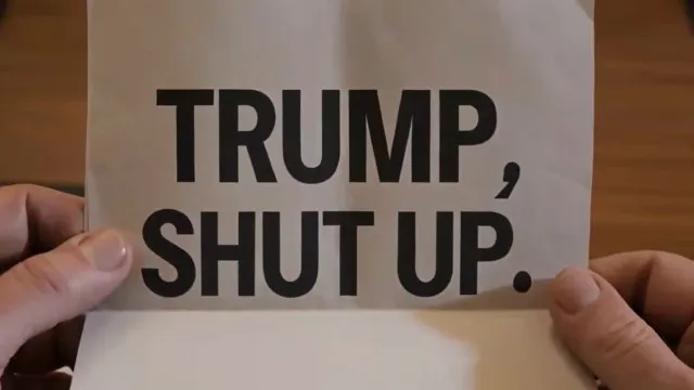 Irã posta vídeo de ‘negociações’ com EUA: ” Cala a boca, Trump”