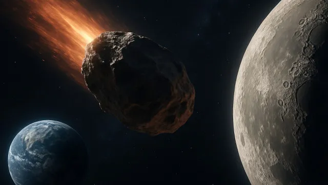 NASA exclui colisão do asteroide 2024 YR4 com a Lua