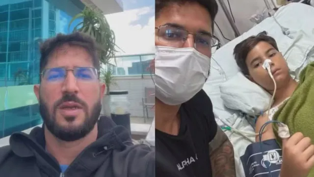 ‘Risco de infecção ainda é alto’, diz pai de menino atacado por tubarão em PE
