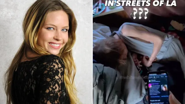 Vídeo mostra atriz de ‘O Chamado’ vivendo nas ruas antes de morte aos 35