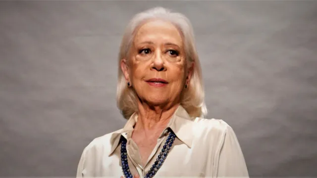 Fernanda Montenegro se emociona ao reencontrar Marco Nanini
